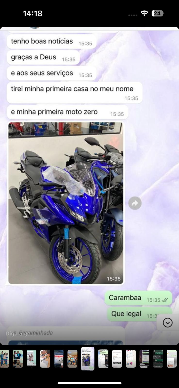 Depoimento - Primeira casa e primeira moto zero